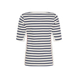 Sea Ranch SR_Maiken Short Sleeve Tee 1006 Pearl/SR Navy