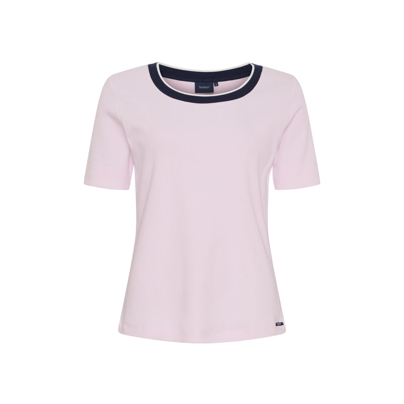 Sea Ranch SR_Roma Short Sleeve Tee 3111 Pale Pink
