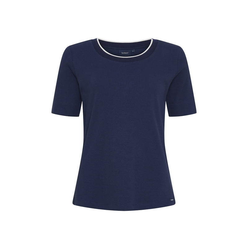 Sea Ranch SR_Roma Short Sleeve Tee 4000 SR Navy