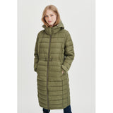 Redgreen Women Sabel Coat Jackets and Coats 076 Mid Green