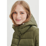 Redgreen Women Sabel Coat Jackets and Coats 076 Mid Green