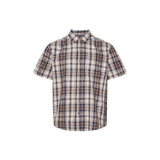 Sea Ranch Sandy Short Sleeve Shirt Shirts 1989 Brown Check