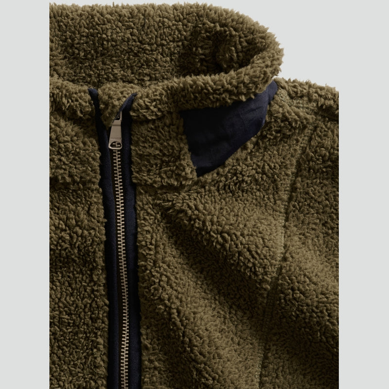 Redgreen Women Sansa Teddy Fleece Fleece 077 Olive Green