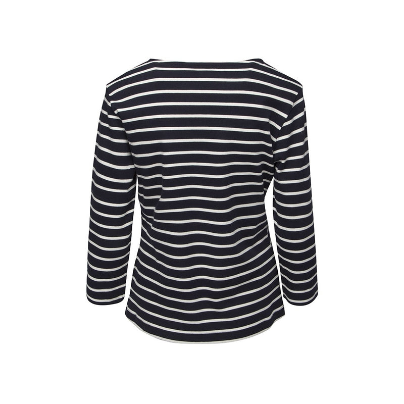 Sea Ranch Santi Striped Long Sleeve Tee Long Sleeve Tee 4017 SR Navy/Ecru