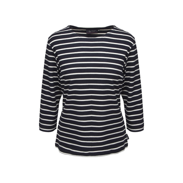 Sea Ranch Santi Striped Long Sleeve Tee Long Sleeve Tee 4017 SR Navy/Ecru