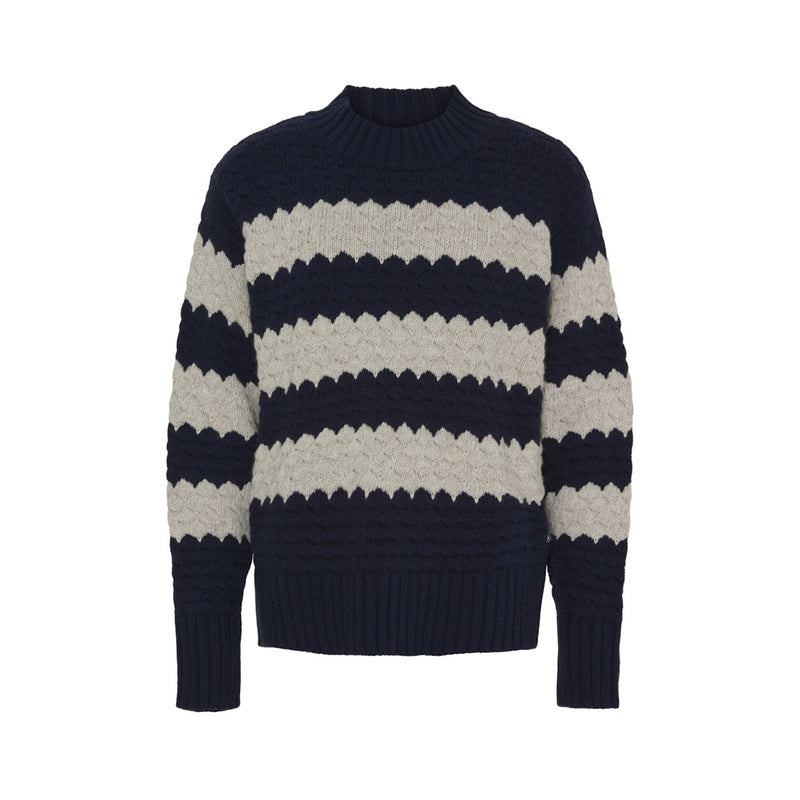 Sea Ranch Sara Bubble Knit Knit 4000 SR Navy