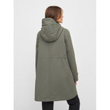 Redgreen Women Sarona Parka Jackets and Coats 077 Olive Green