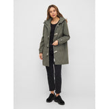 Redgreen Women Sarona Parka Jackets and Coats 077 Olive Green