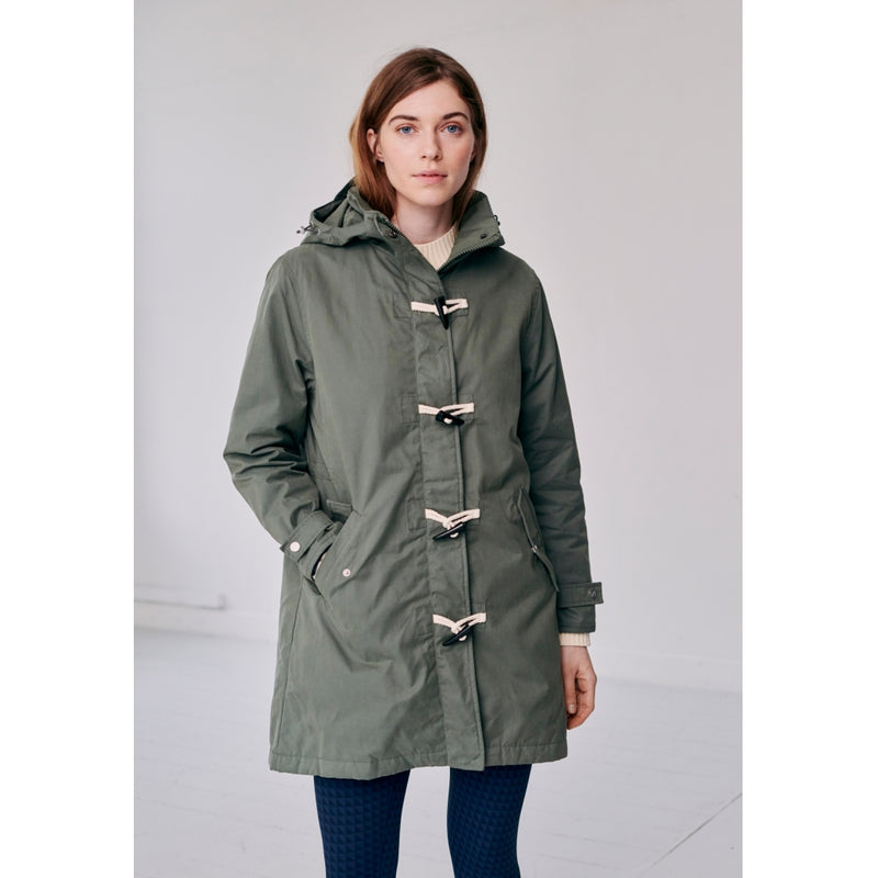 Redgreen Women Sarona Parka Jackets and Coats 077 Olive Green