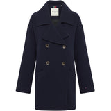 Redgreen Women Senta Coat Jackets and Coats 069 Dark Navy