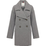 Redgreen Women Senta Coat Jackets and Coats 413 Light Grey Melange