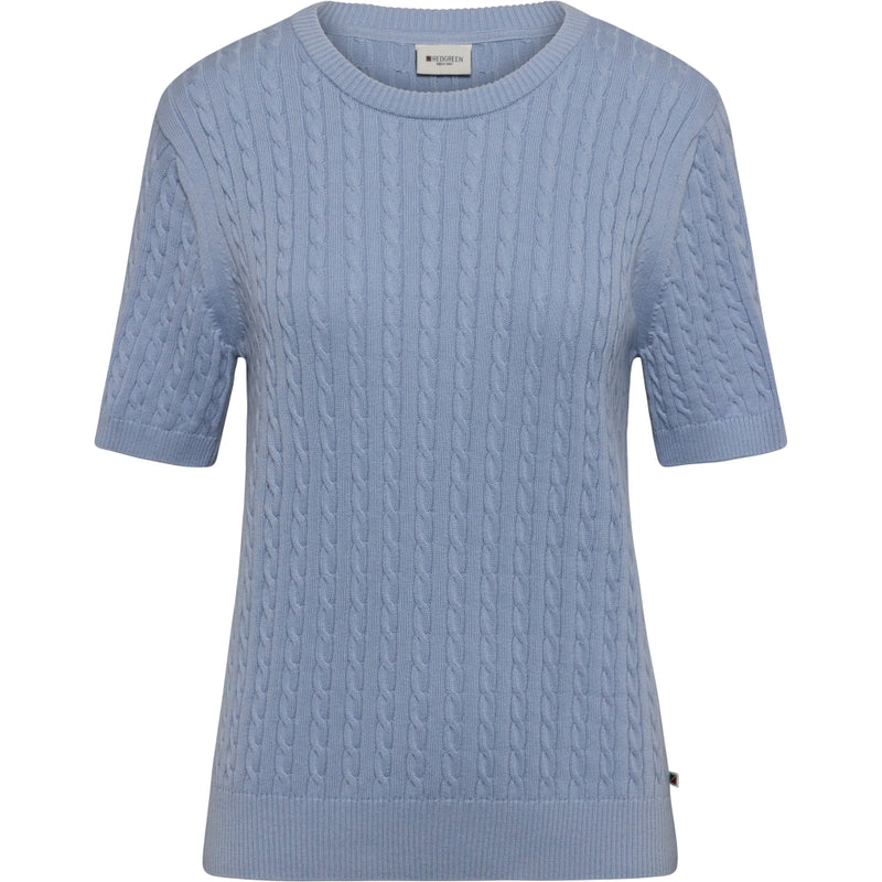 Redgreen Women Serena Cable Knit Knit 062 Light Blue