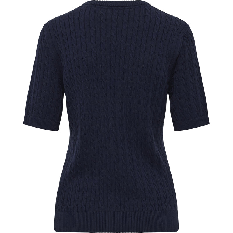 Redgreen Women Serena Cable Knit Knit 068 Navy