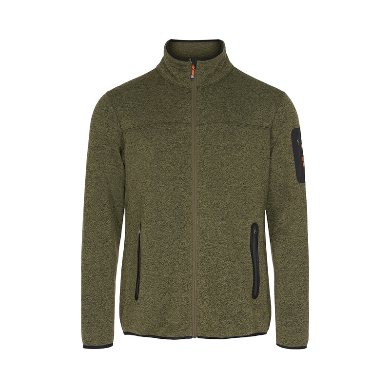 Sea Ranch Sidney Fleece Jacket Fleece 5014 Dark Olive Melange