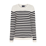 Sea Ranch Signe Knit 1006 Pearl/SR Navy