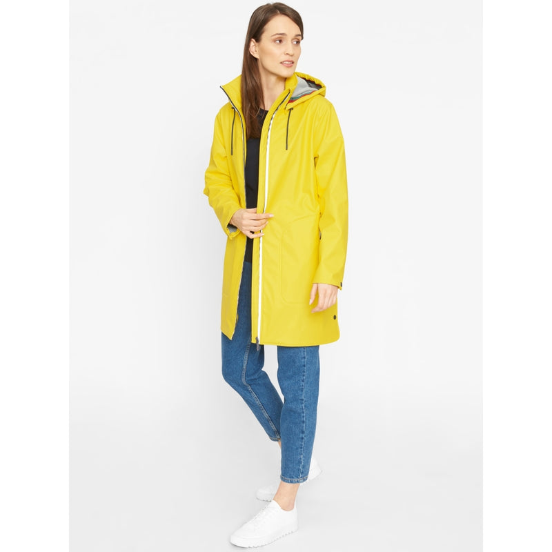 Redgreen Women Silla PU Jacket Jackets and Coats 034 Bright Yellow