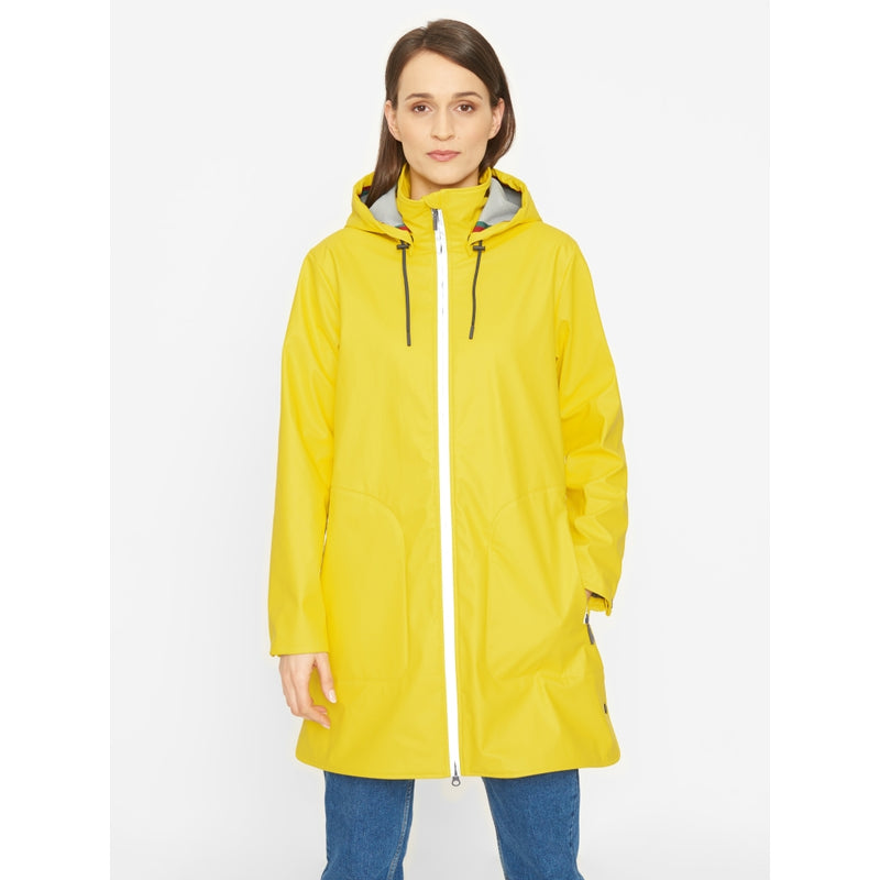 Redgreen Women Silla PU Jacket Jackets and Coats 034 Bright Yellow