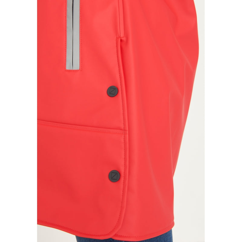 Redgreen Women Silla PU Jacket Jackets and Coats 044 Red