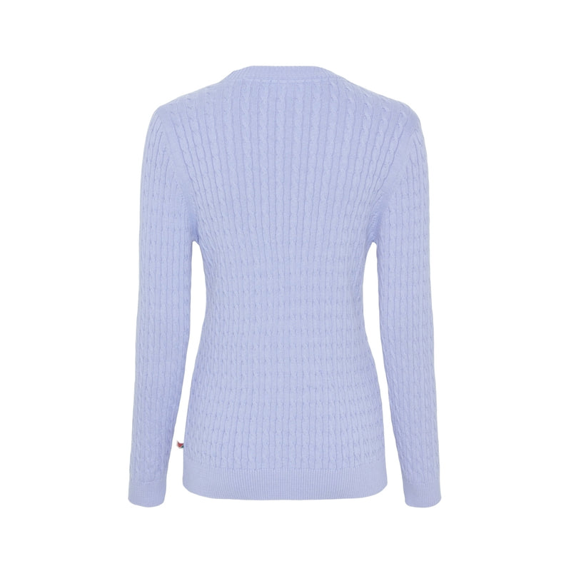 Redgreen Women Simone Cable Knit Knit 062 Light Blue