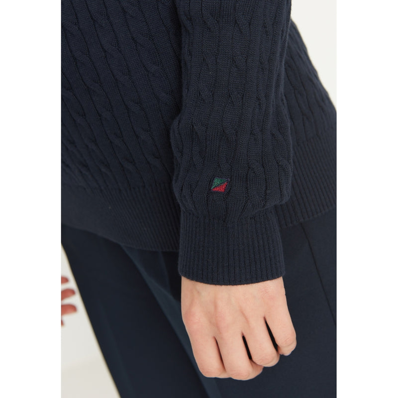 Redgreen Women Simone Cable Knit Knit 068 Navy