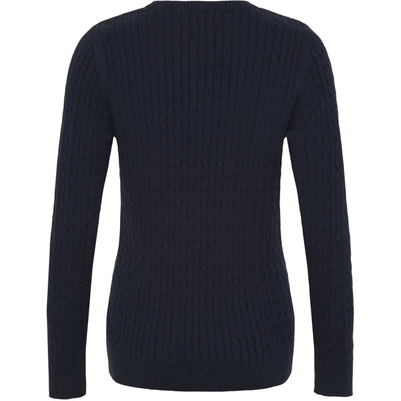 Redgreen Women Simone Cable Knit Knit 068 Navy