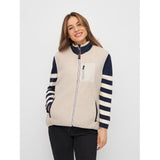 Redgreen Women Sindi Fleece Vest Fleece 021 Ecru