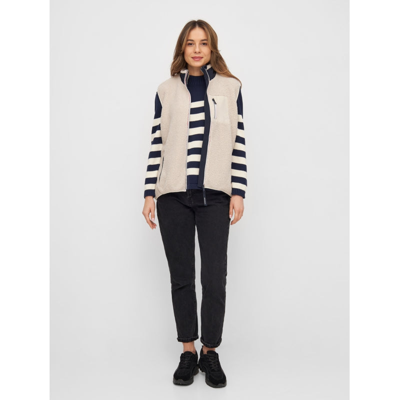 Redgreen Women Sindi Fleece Vest Fleece 021 Ecru