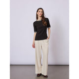 Redgreen Women Snee T-shirt Short Sleeve Tee 099 Black