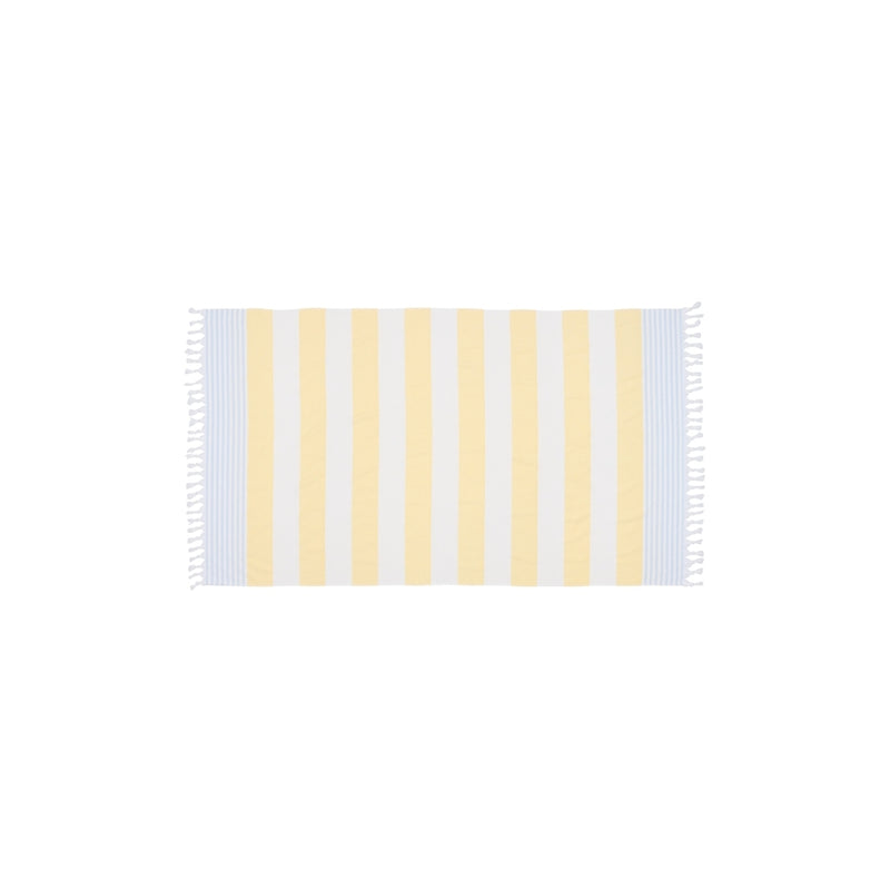 Sea Ranch Striped Beach Towel Towels 2017 Sun Yellow