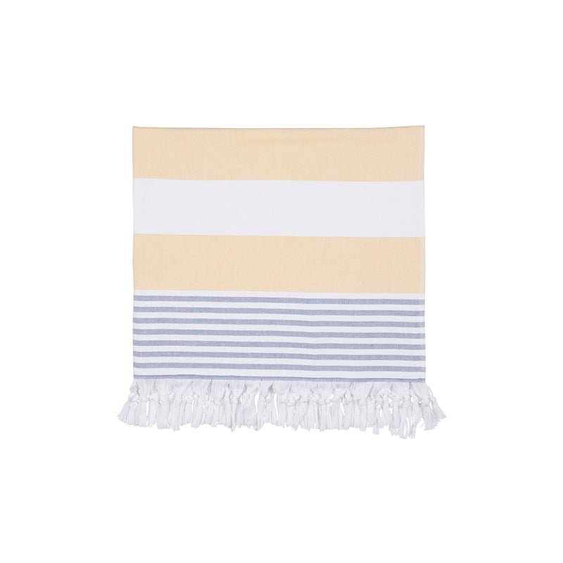 Sea Ranch Striped Beach Towel Towels 2017 Sun Yellow