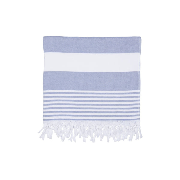 Sea Ranch Striped Beach Towel Towels 4025 Navy