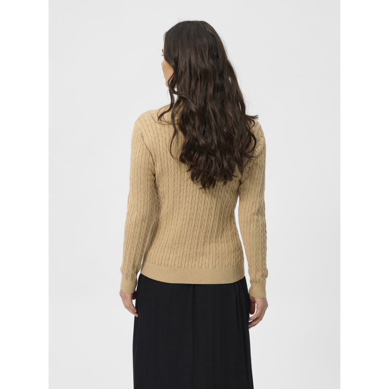 Redgreen Women Susan Cable strik Knit 423 Sand Melange