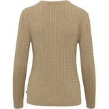 Redgreen Women Susan Cable strik Knit 423 Sand Melange