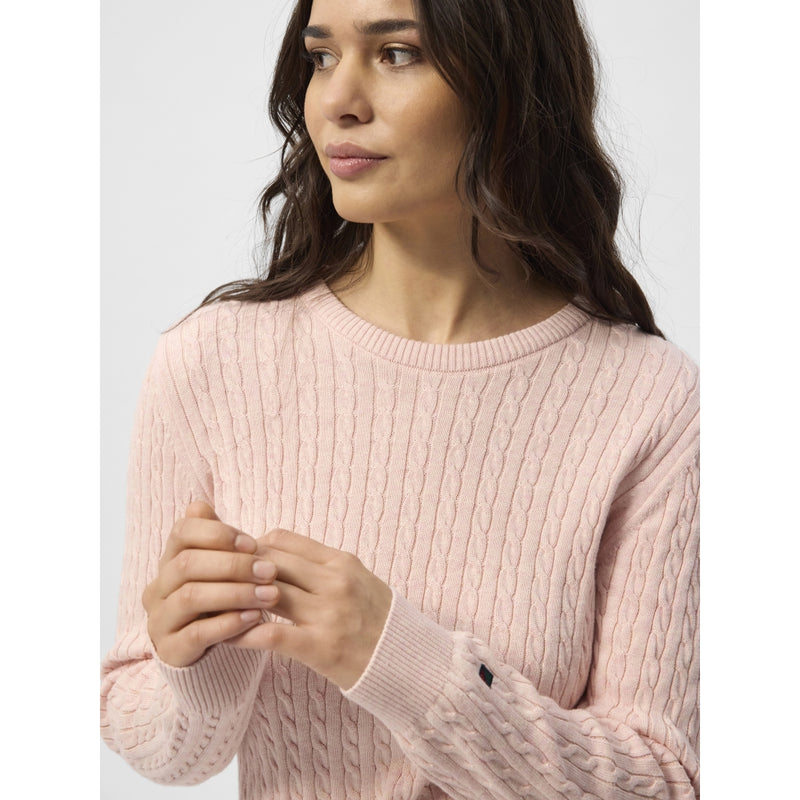 Redgreen Women Susan Cable strik Knit 440 Rose Pastel Melange