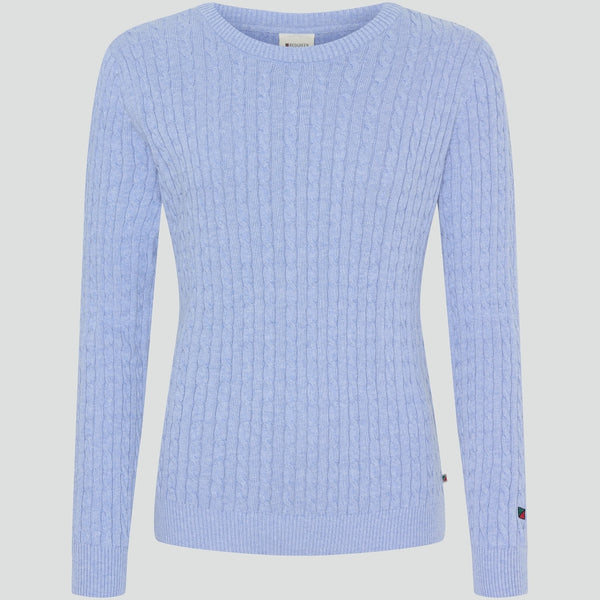 Redgreen Women Susan Cable strik Knit 462 Light Blue Melange