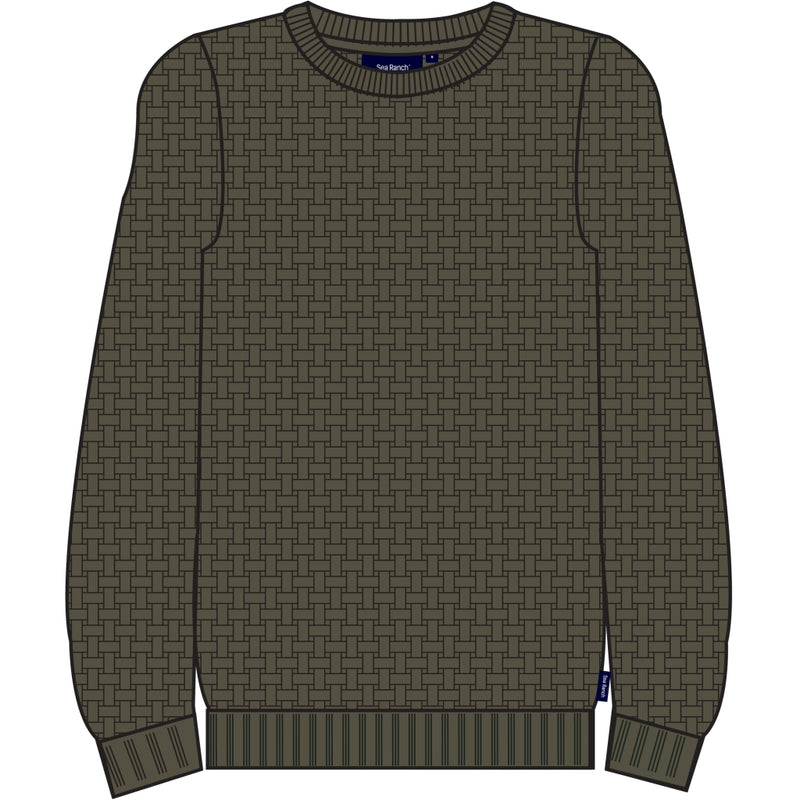 Sea Ranch Sverre Crewneck Knit Knit 5009 Olive