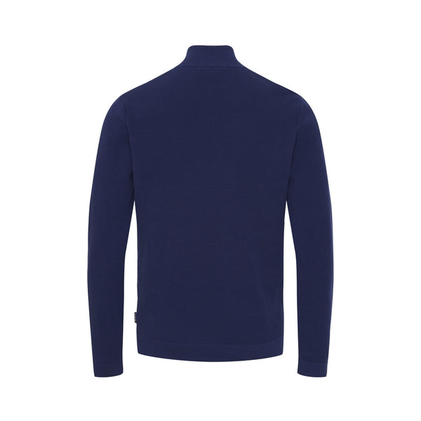 Sea Ranch Torin Honeycomb Half Zip Knit 4070 Blue