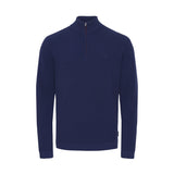 Sea Ranch Torin Honeycomb Half Zip Knit 4070 Blue