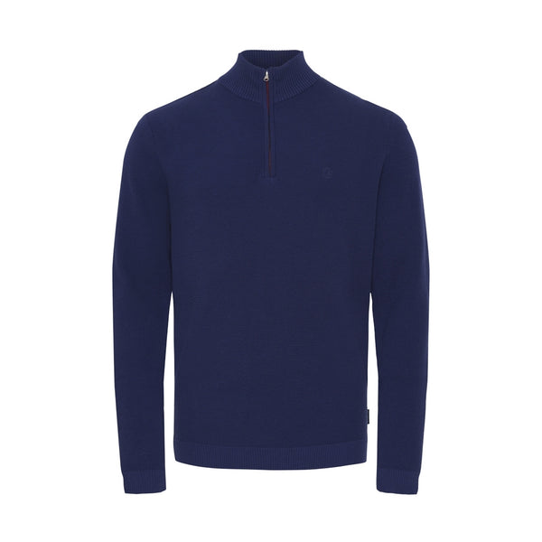 Sea Ranch Torin Honeycomb Half Zip Knit 4070 Blue