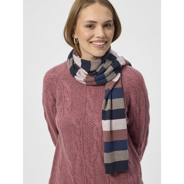 Redgreen Women Valeria Scarf Scarf 143 Pale Pink Stripe