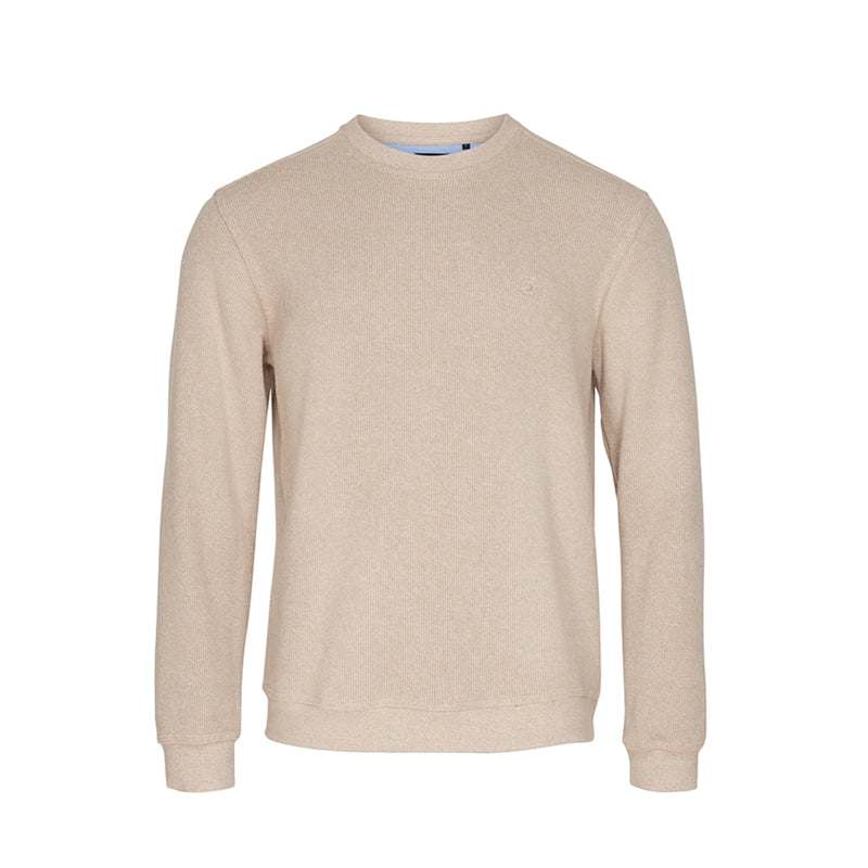 Sea Ranch Winston Long Sleeve Sweatshirt Sweats 1021 Sand Melange